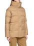 Detail View - Click To Enlarge - YVES SALOMON - Detachable Fur Trims Technical Down Jacket