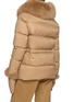Back View - Click To Enlarge - YVES SALOMON - Detachable Fur Trims Technical Down Jacket