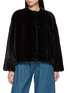 YVES SALOMON Collarless Mink Jacket