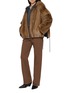 Figure View - Click To Enlarge - YVES SALOMON - Reversible Hooded Fur Jacket