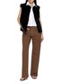 Figure View - Click To Enlarge - YVES SALOMON - Rex Rabbit Fur Vest
