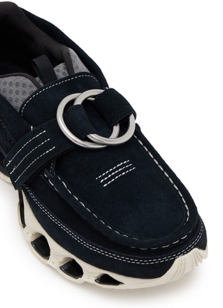 Detail View - Click To Enlarge - MIZUNO - X Setsumasa Kobayashi Wave Prophecy Ring Unisex Moccasin Sneakers