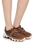 Figure View - Click To Enlarge - MIZUNO - X Setsumasa Kobayashi Wave Prophecy Ring Unisex Moccasin Sneakers