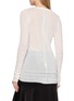 Back View - Click To Enlarge - RICK OWENS  - Long Sleeve Rib Top