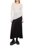 Figure View - Click To Enlarge - RICK OWENS  - Long Sleeve Rib Top