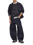 Figure View - Click To Enlarge - COMME DES GARÇONS HOMME - Cotton Reactive Denim Jacket