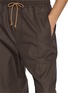  - COMME DES GARÇONS HOMME - Elasticated Brushed Cotton Twill Pants