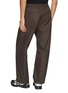 Back View - Click To Enlarge - COMME DES GARÇONS HOMME - Elasticated Brushed Cotton Twill Pants