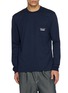 COMME DES GARÇONS HOMME Logo Print Cotton Jersey T-shirt