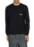 COMME DES GARÇONS HOMME Long Sleeve Logo Print Cotton Jersey T-shirt