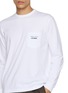  - COMME DES GARÇONS HOMME - Long Sleeve Logo Print Cotton Jersey T-shirt