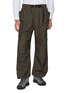 COMME DES GARÇONS HOMME Wrap Pocket Straight Leg Cotton Twill Cargo Pants