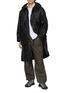 Figure View - Click To Enlarge - COMME DES GARÇONS HOMME - Wrap Pocket Straight Leg Cotton Twill Cargo Pants