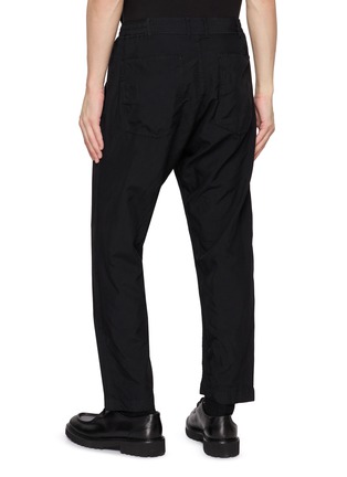 Back View - Click To Enlarge - COMME DES GARÇONS HOMME DEUX - Straight Leg Oxford Pants
