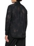 Back View - Click To Enlarge - COMME DES GARÇONS HOMME DEUX - Long Sleeve Paint Splotch Cotton Broadcloth Shirt