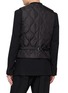 Back View - Click To Enlarge - COMME DES GARÇONS HOMME DEUX - Quilted Wool Gabardine Vest