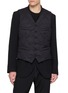 COMME DES GARÇONS HOMME DEUX Quilted Wool Gabardine Vest