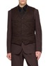 COMME DES GARÇONS HOMME DEUX Quilted Wool Gabardine Vest