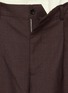  - COMME DES GARÇONS HOMME DEUX - Pleated Straight Leg Wool Melange Pants