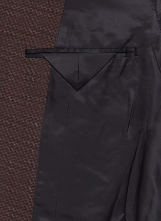  - COMME DES GARÇONS HOMME DEUX - Single Breasted Wool Melange Blazer