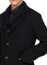  - COMME DES GARÇONS HOMME DEUX - Single Breasted Double Lapel Windowpane Blazer