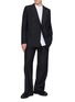 Figure View - Click To Enlarge - COMME DES GARÇONS HOMME DEUX - Shadow Stripe Straight Leg Pants
