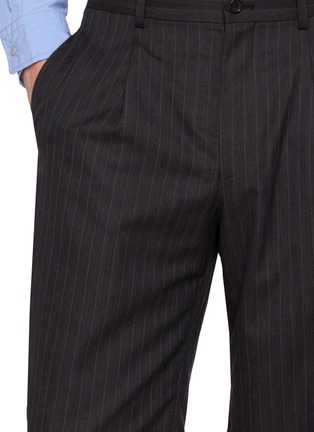  - COMME DES GARÇONS HOMME DEUX - Straight Leg Dobby Stripe Pants