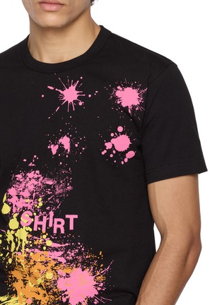  - COMME DES GARÇONS SHIRT - Paint Splotches T-Shirt
