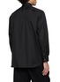 Back View - Click To Enlarge - COMME DES GARÇONS SHIRT - Paint Splatter Hem Cotton Poplin Shirt