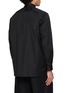 Back View - Click To Enlarge - COMME DES GARÇONS SHIRT - Paint Drip Hem Cotton Poplin Shirt