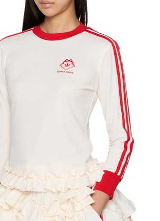  - ADIDAS - X Simone Rocha Three Stripe Ruffled T-Shirt