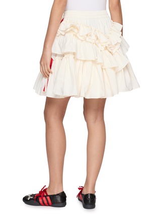 Back View - Click To Enlarge - ADIDAS - X Simone Rocha Frill Mini Skirt