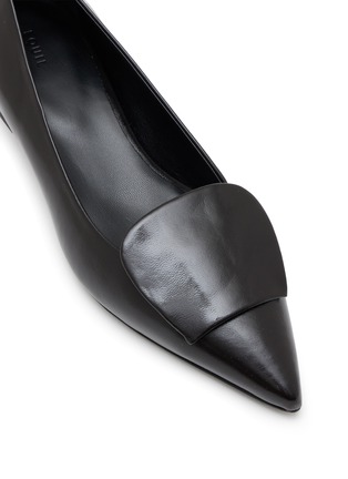 Detail View - Click To Enlarge - EQUIL - 22 Block Heel Leather Pumps