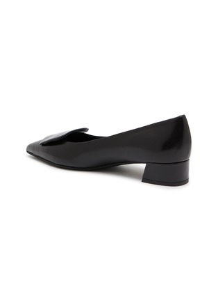  - EQUIL - 22 Block Heel Leather Pumps