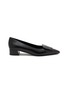 EQUIL 22 Block Heel Leather Pumps