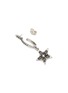 Detail View - Click To Enlarge - EMANUELE BICOCCHI - Stella Notre-Dame Sterling Silver Hoop Earring