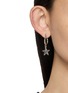 Front View - Click To Enlarge - EMANUELE BICOCCHI - Stella Notre-Dame Sterling Silver Hoop Earring