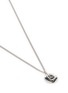 Detail View - Click To Enlarge - EMANUELE BICOCCHI - Large Rose Pendant Sterling Silver Necklace