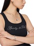 Figure View - Click To Enlarge - EMANUELE BICOCCHI - Large Rose Pendant Sterling Silver Necklace
