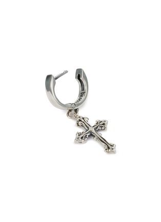 Detail View - Click To Enlarge - EMANUELE BICOCCHI - Notre-Dame Sterling Silver Hoop Earring