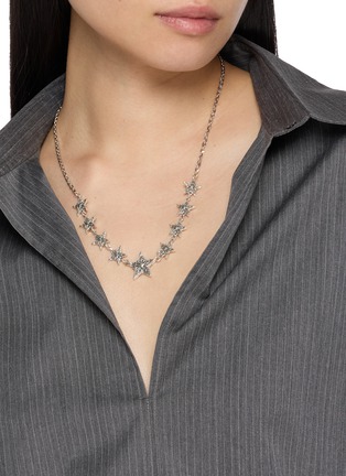 Front View - Click To Enlarge - EMANUELE BICOCCHI - Stella Notre-Dame Sterling Silver Necklace