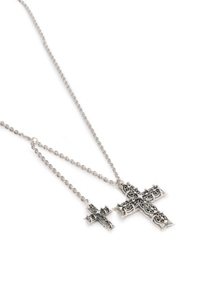 Detail View - Click To Enlarge - EMANUELE BICOCCHI - Notre-Dame Sterling Silver Necklace