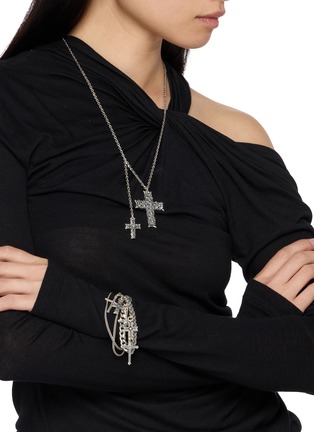 Figure View - Click To Enlarge - EMANUELE BICOCCHI - Notre-Dame Sterling Silver Necklace