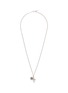 EMANUELE BICOCCHI Rose Notre-Dame Cross Sterling Silver Necklace