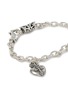 Detail View - Click To Enlarge - EMANUELE BICOCCHI - Sacred Heart Sterling Silver Bracelet