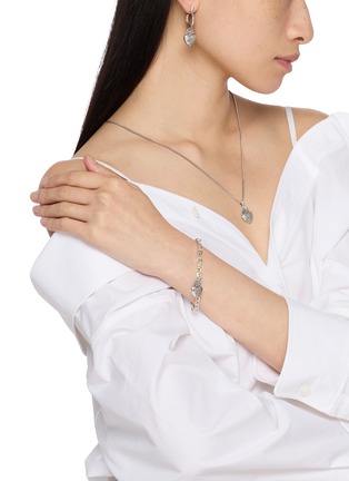 Figure View - Click To Enlarge - EMANUELE BICOCCHI - Sacred Heart Sterling Silver Bracelet