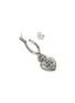 Detail View - Click To Enlarge - EMANUELE BICOCCHI - Sacred Heart Sterling Silver Earring
