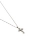 Detail View - Click To Enlarge - EMANUELE BICOCCHI - Small Avelli Cross Sterling Silver Necklace