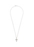 EMANUELE BICOCCHI Small Avelli Cross Sterling Silver Necklace