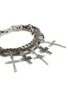 Detail View - Click To Enlarge - EMANUELE BICOCCHI - Notre Cross Sterling Silver Chain Bracelet